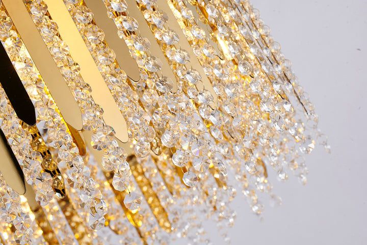 Bethel International GL402C24G Chandelier Light - Gold