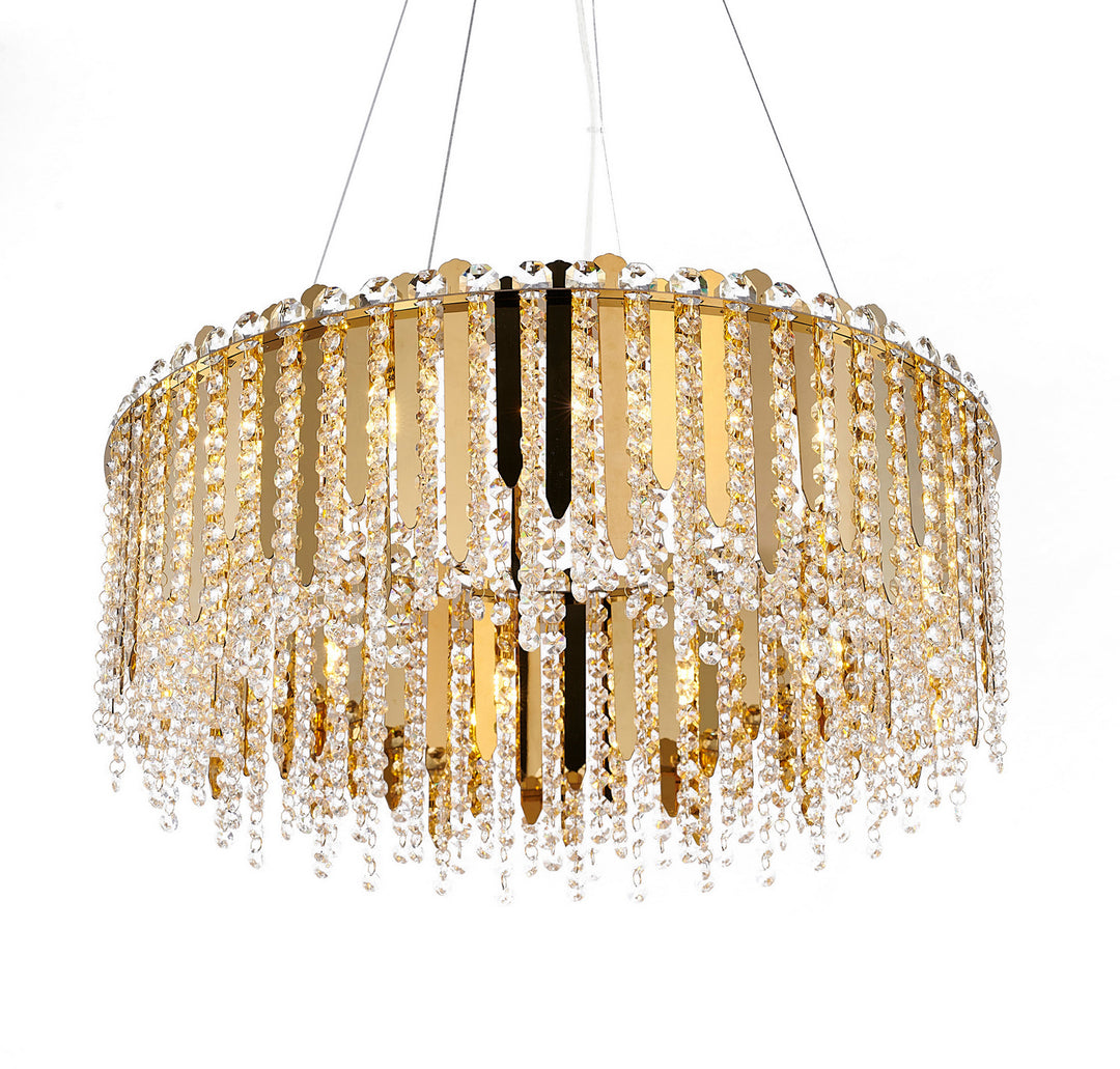 Bethel International GL402C24G Chandelier Light - Gold