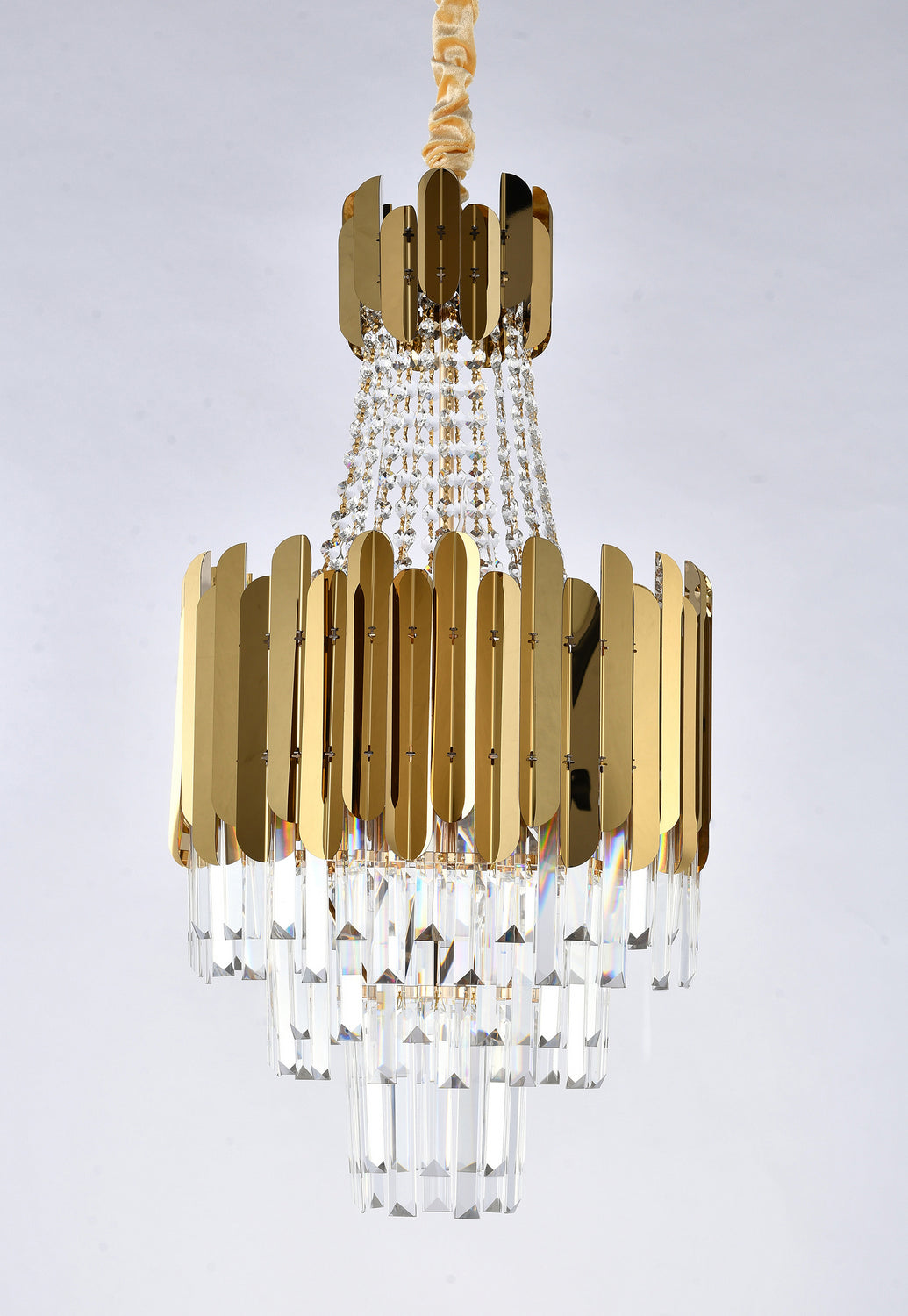 Bethel International GL405C16G Chandelier Light - Gold