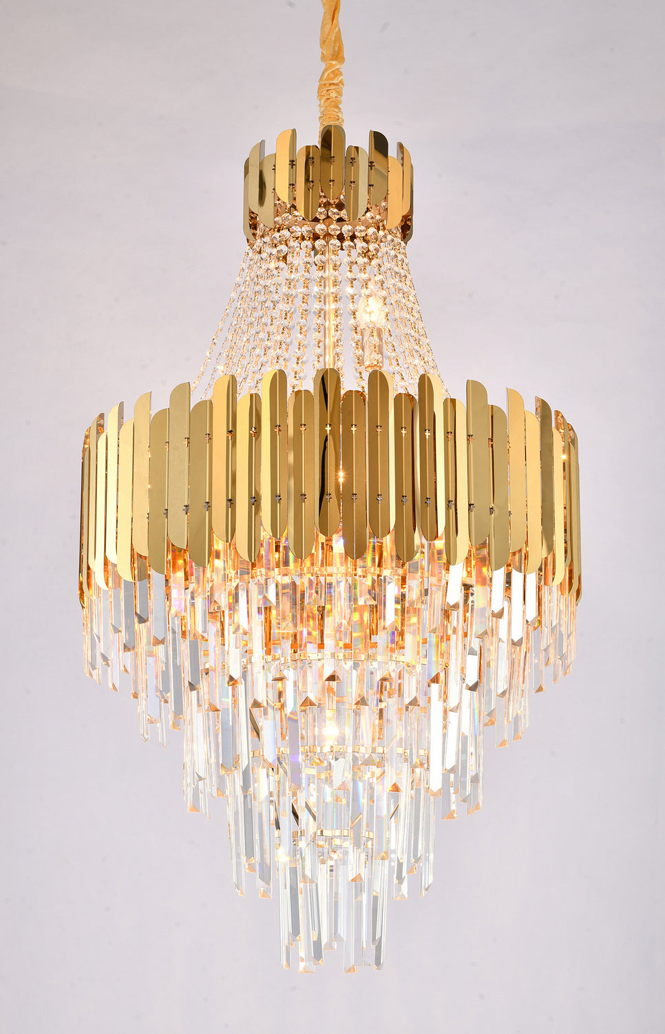 Bethel International GL407C24G Chandelier Light - Gold