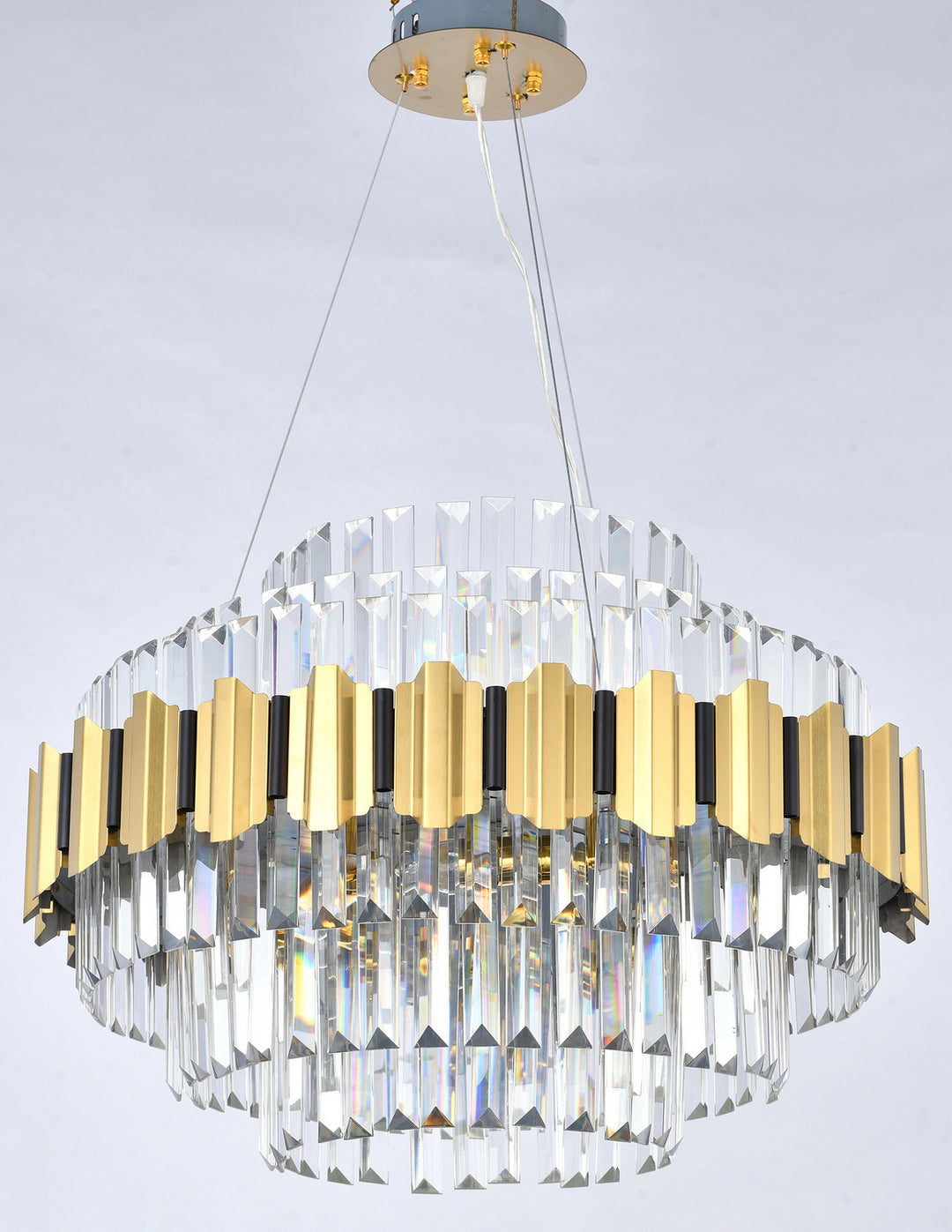 Bethel International GL417C24G Chandelier Light - Gold