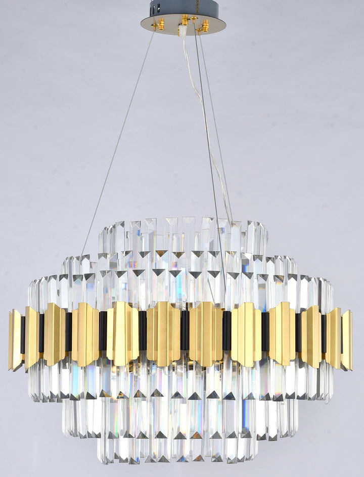 Bethel International GL417C24G Chandelier Light - Gold
