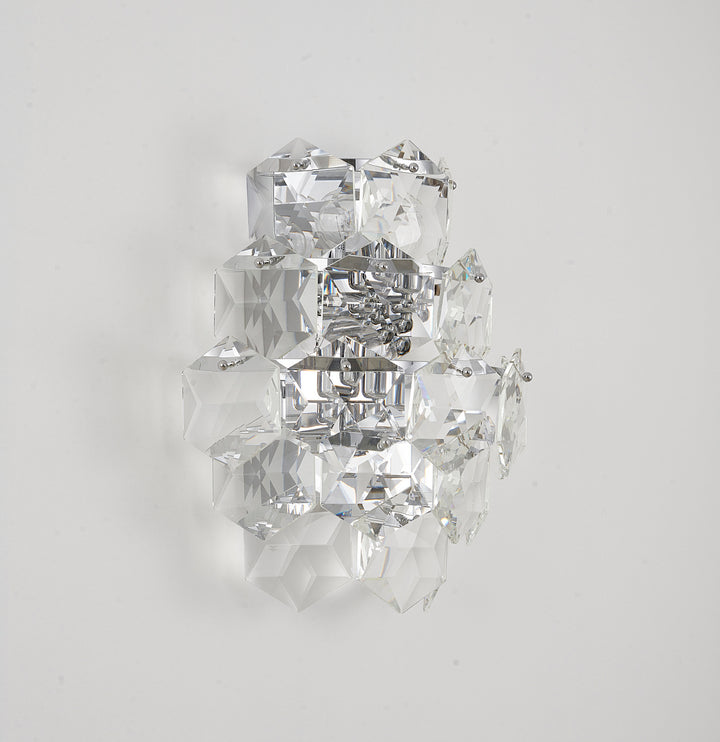 Bethel International GL434W14CH Wall Sconce Light - Chorme