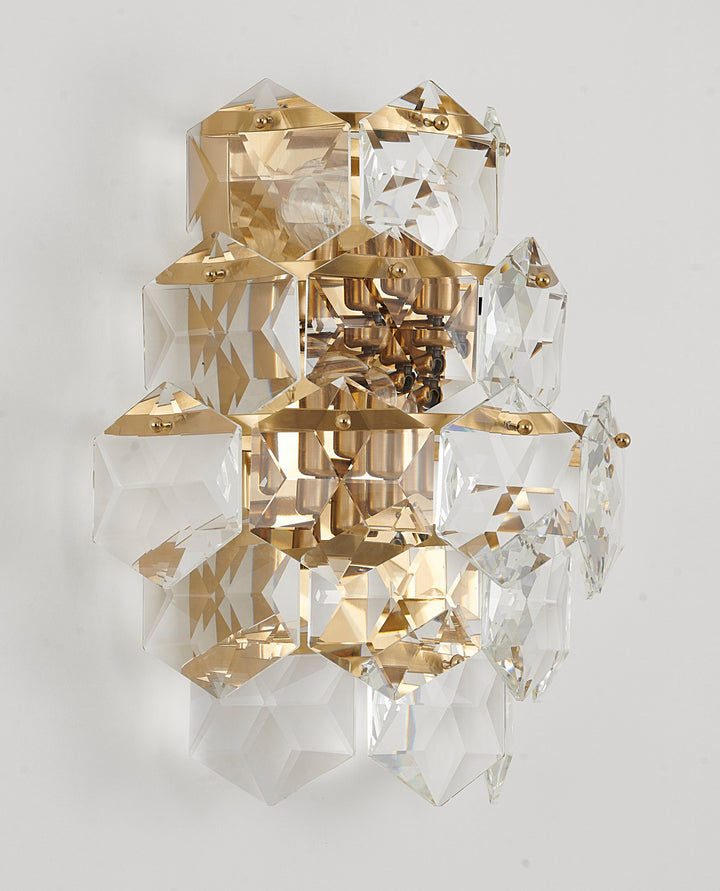 Bethel International GL434W14G Wall Sconce Light - Gold