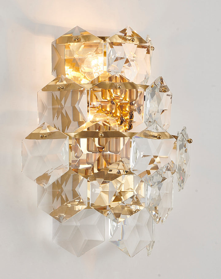Bethel International GL434W14G Wall Sconce Light - Gold