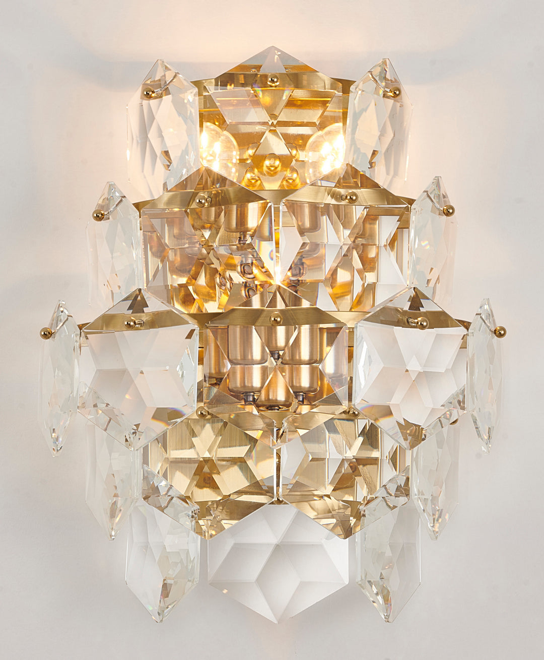 Bethel International GL434W14G Wall Sconce Light - Gold