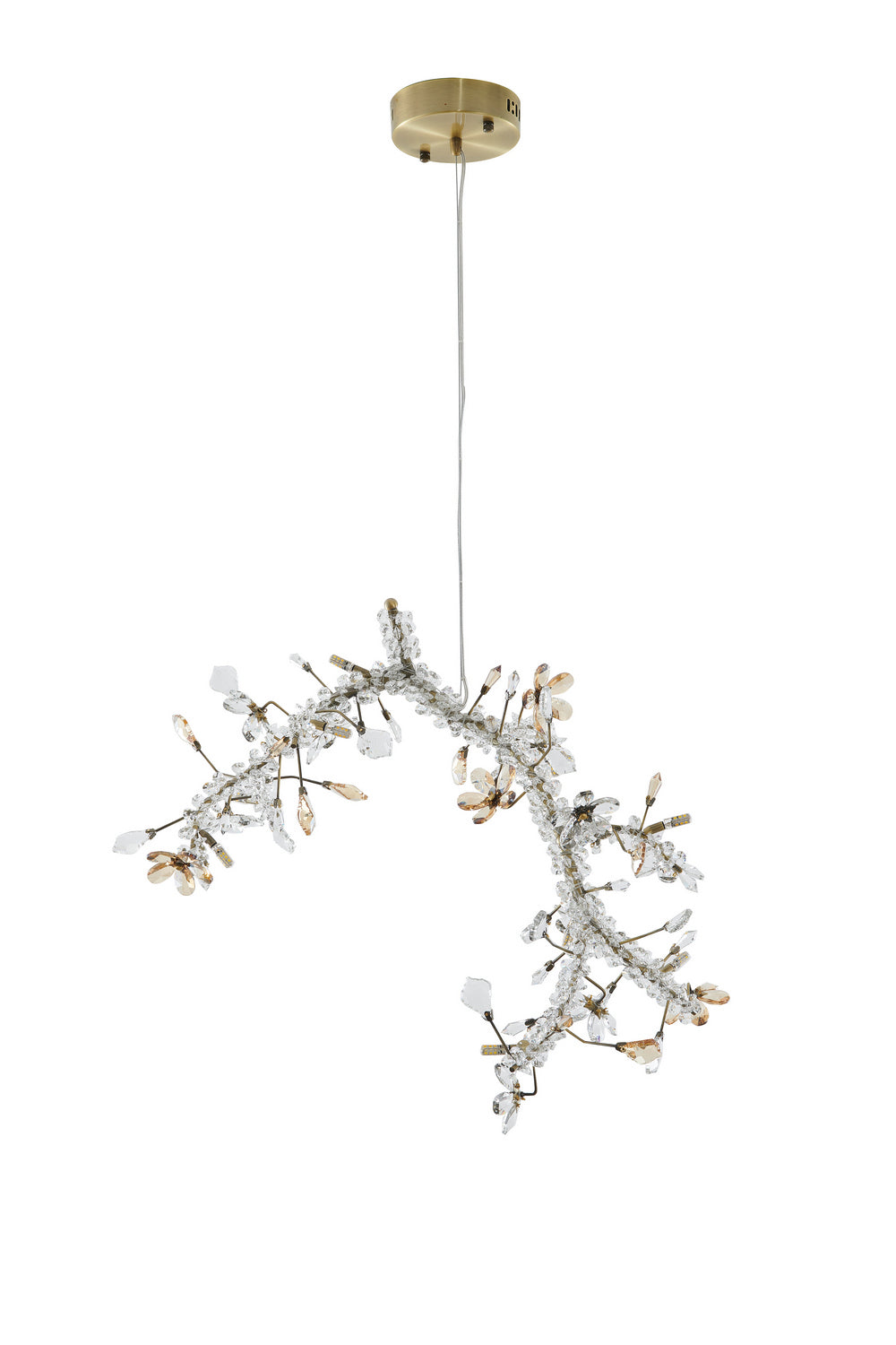 Bethel International LX9902-BRZ Chandelier Light - Gold