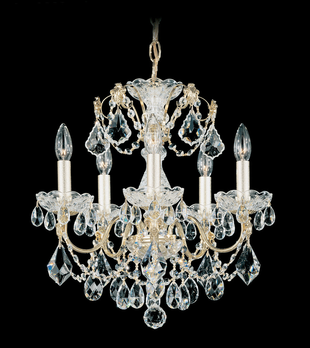 Schonbek Lighting 1704-51  Century Chandelier Black