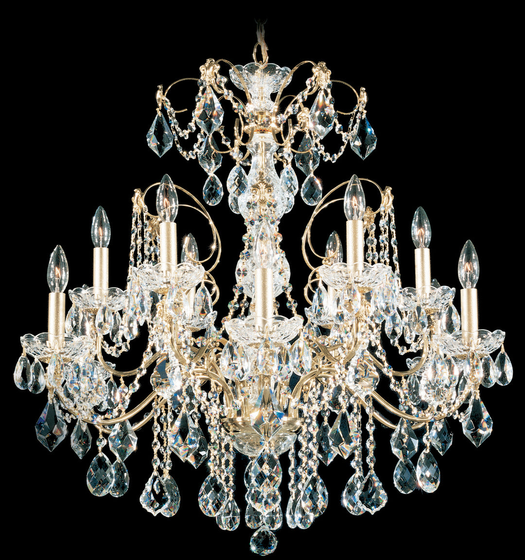 Schonbek Lighting 1712-51  Century Chandelier Black