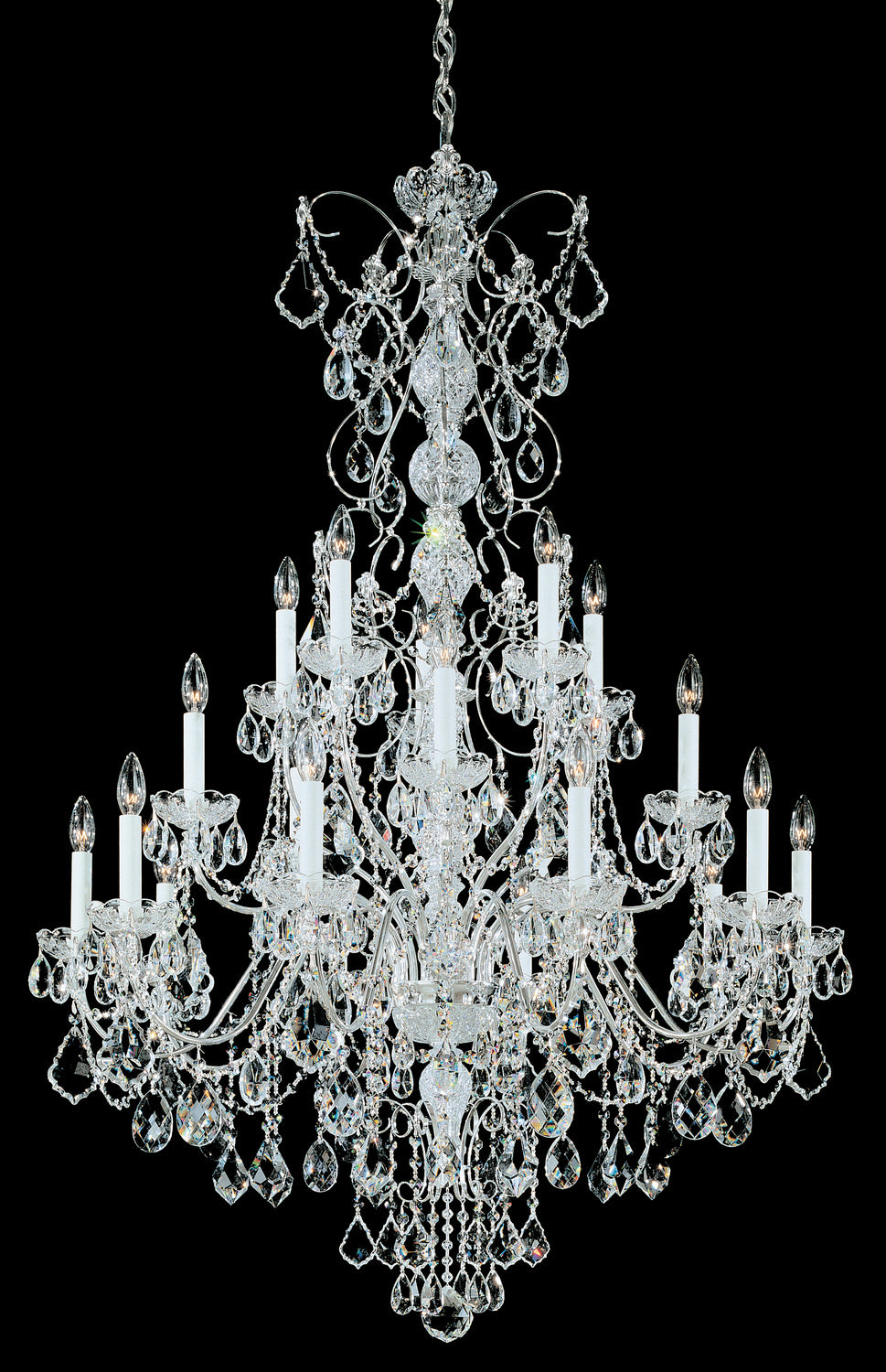 Schonbek Lighting 1716-51  Century Chandelier Black