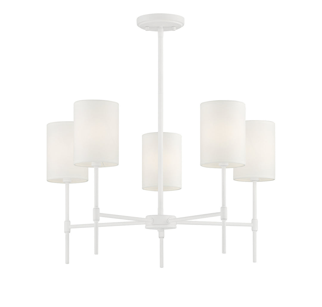 Meridian M10067BQW Chandelier Light - Bisque White