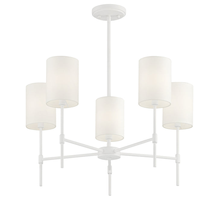 Meridian M10067BQW Chandelier Light - Bisque White