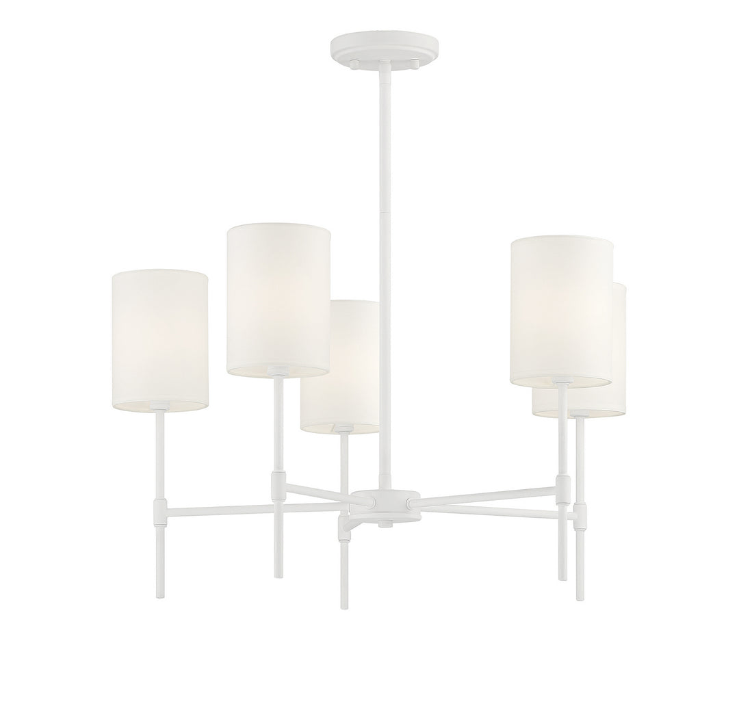 Meridian M10067BQW Chandelier Light - Bisque White