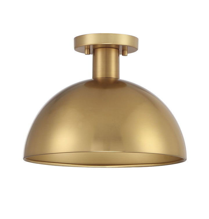 Meridian M60071NB Ceiling Light - Natural Brass