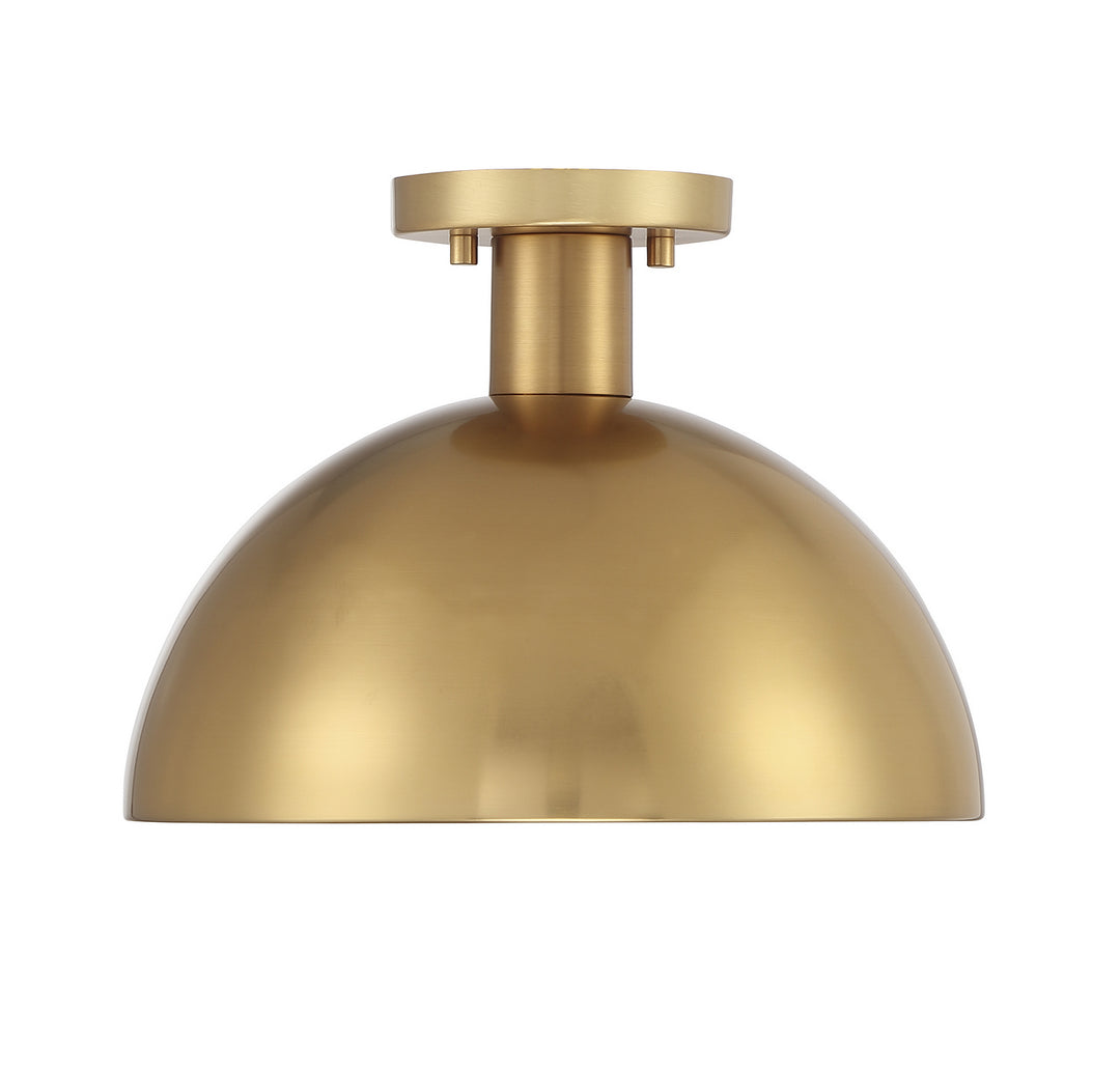 Meridian M60071NB Ceiling Light - Natural Brass