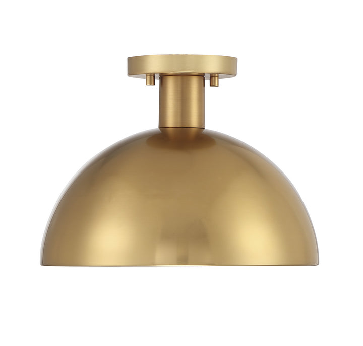 Meridian M60071NB Ceiling Light - Natural Brass