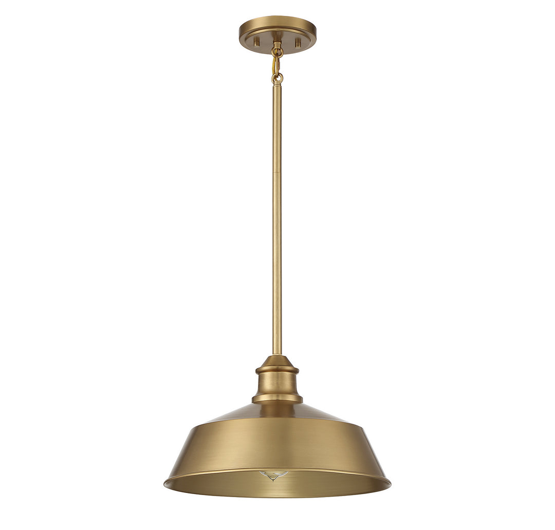 Meridian M7021NB Pendant Light - Natural Brass