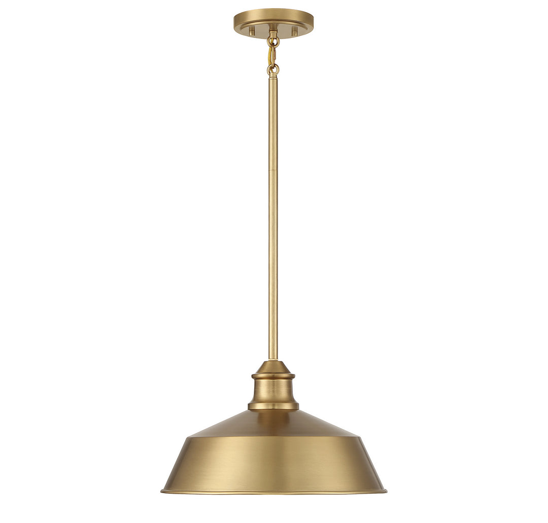 Meridian M7021NB Pendant Light - Natural Brass