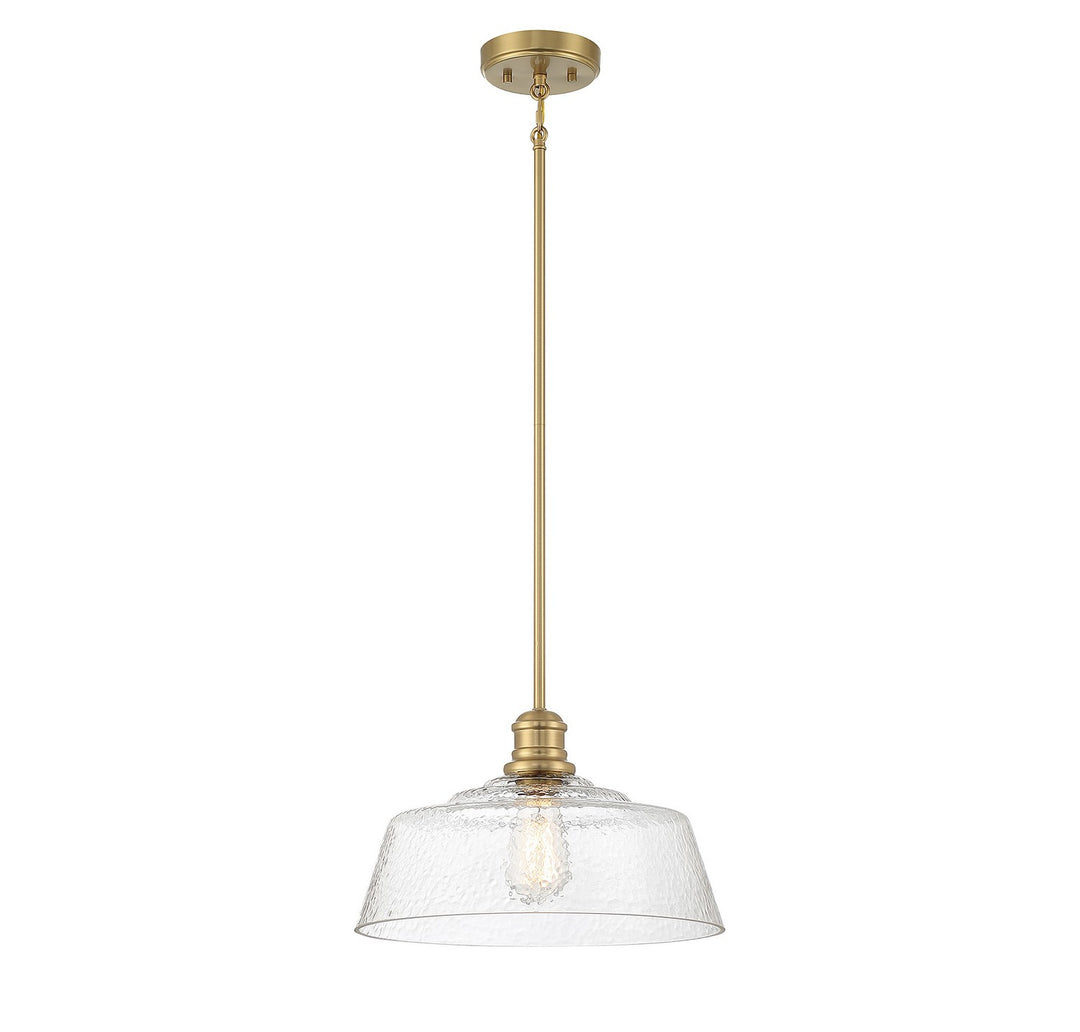 Meridian M7023NB Pendant Light - Natural Brass