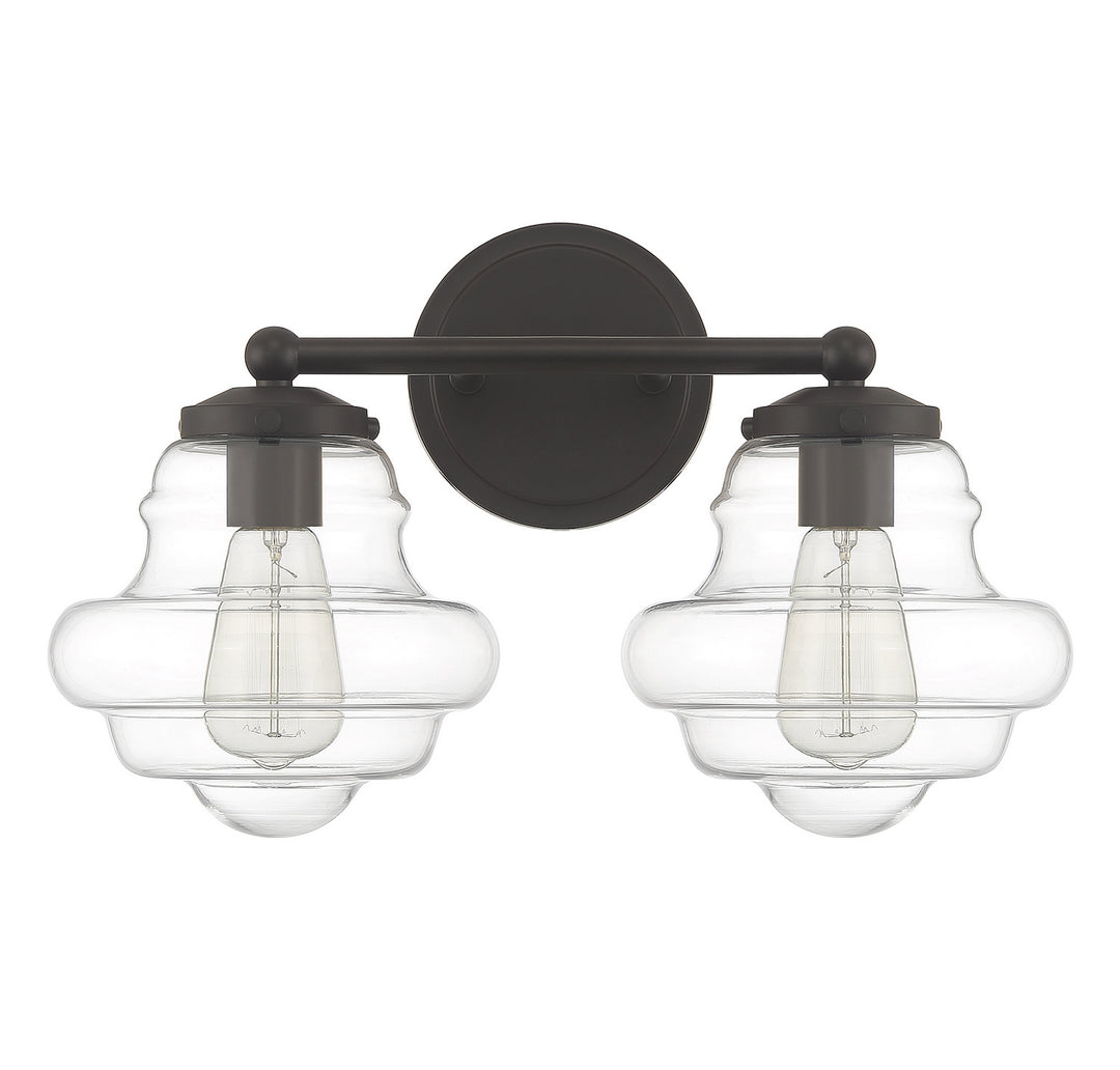 Meridian M80072ORB Bath Vanity Light 17 in. wide - Oil Rubbed Bronze