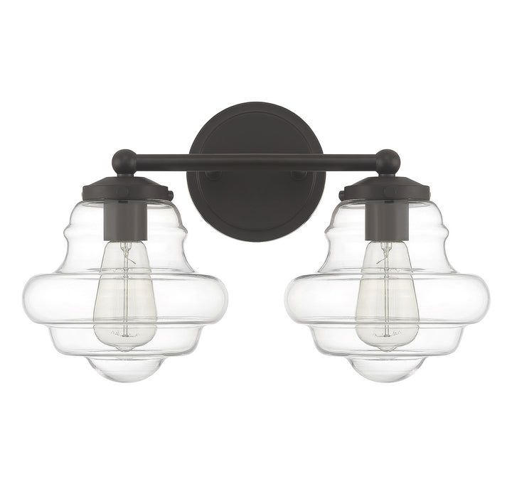 Meridian M80072ORB Bath Vanity Light 17 in. wide - Oil Rubbed Bronze