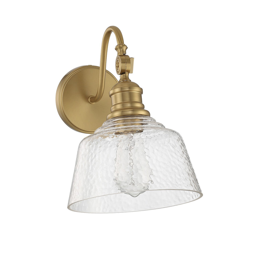 Meridian M90092NB Wall Light - Natural Brass