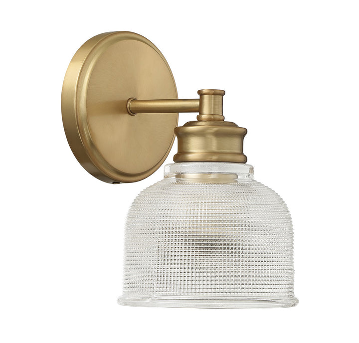 Meridian M90093NB Wall Light - Natural Brass
