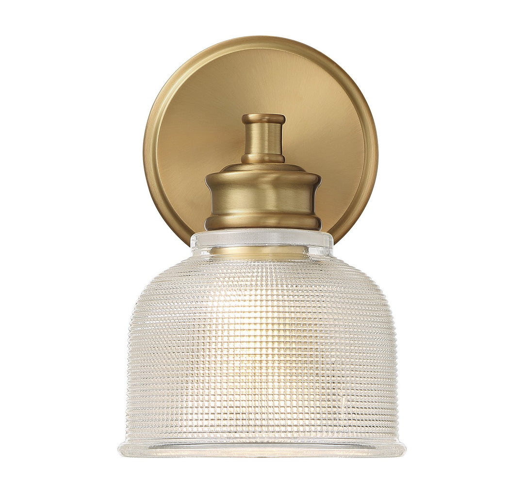 Meridian M90093NB Wall Light - Natural Brass