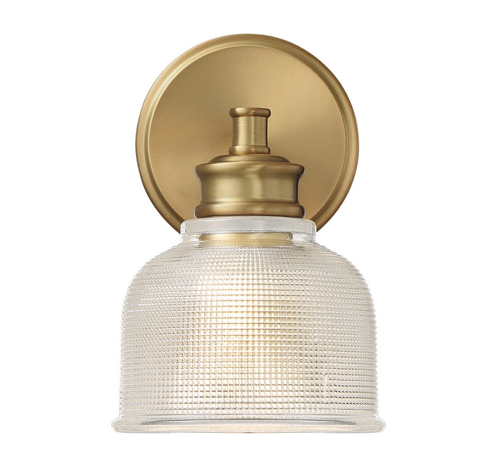 Meridian M90093NB Wall Light - Natural Brass