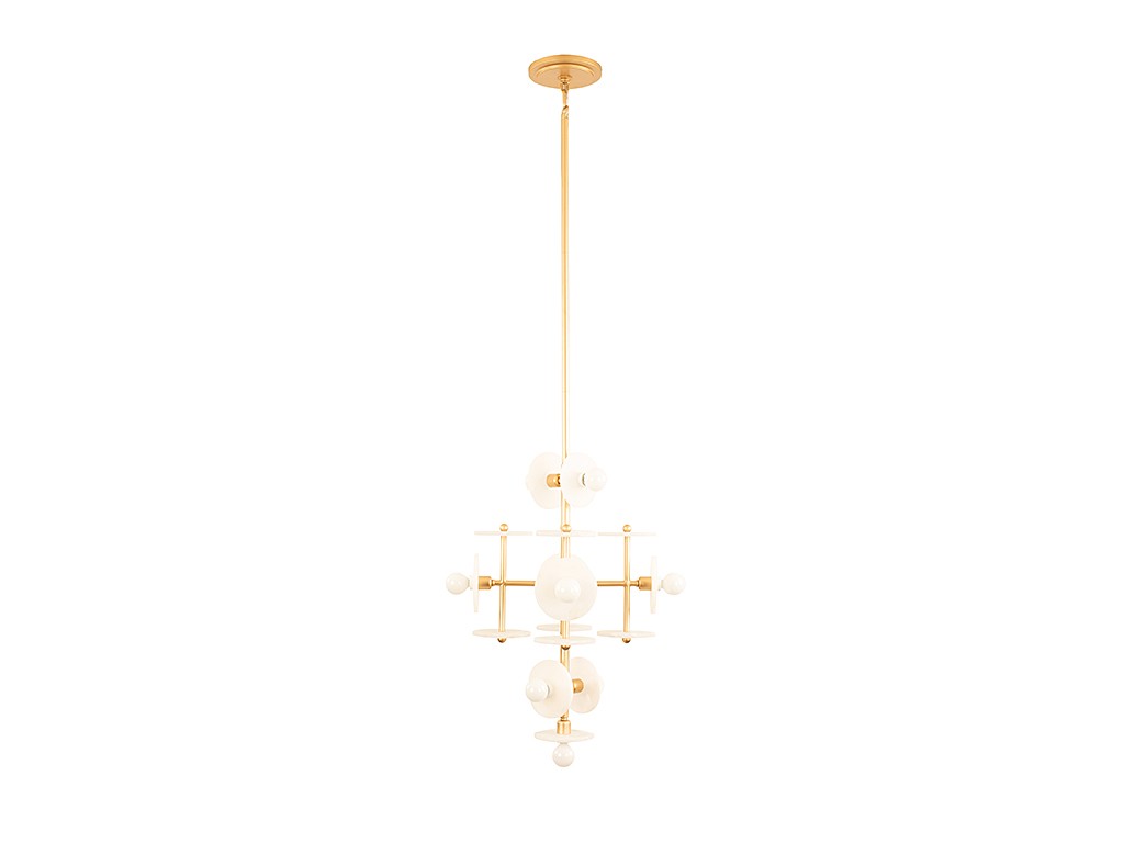 Savoy House Amani 1-1590-9-38 Chandelier Light - Gold