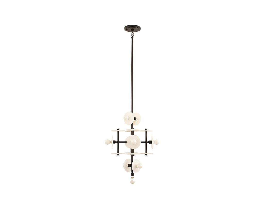 Savoy House Amani 1-1590-9-50 Chandelier Light - Black Cashmere