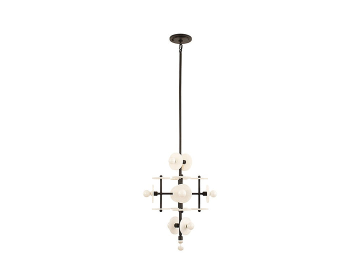 Savoy House Amani 1-1590-9-50 Chandelier Light - Black Cashmere