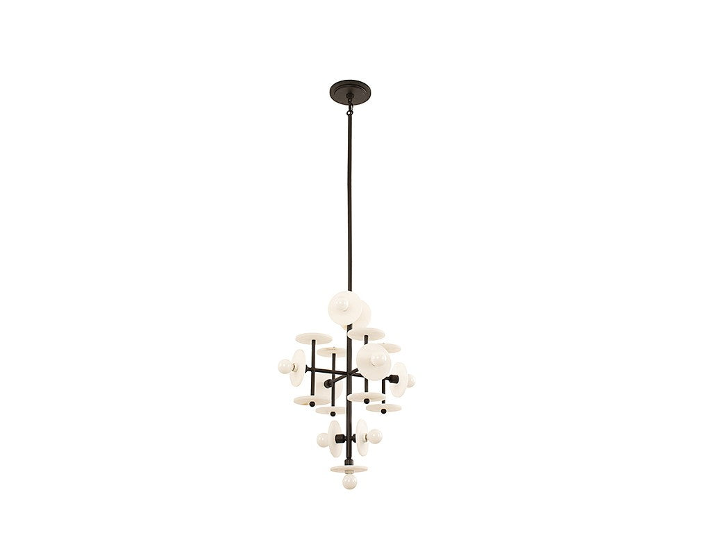 Savoy House Amani 1-1590-9-50 Chandelier Light - Black Cashmere