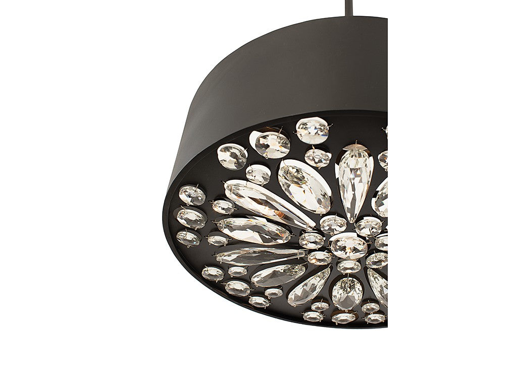 Savoy House Azores 6-1272-4-50 Pendant Light - Black Cashmere