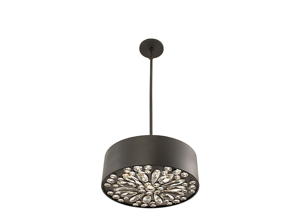 Savoy House Azores 6-1272-4-50 Pendant Light - Black Cashmere