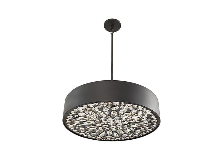 Savoy House Azores 7-1271-6-50 Pendant Light - Black Cashmere