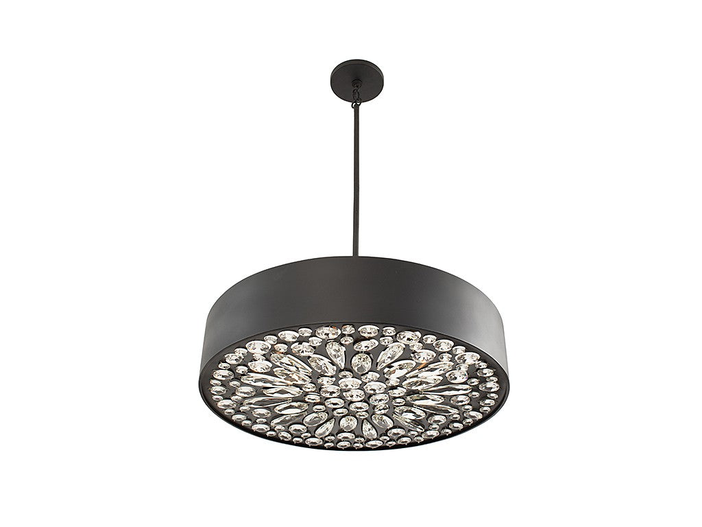 Savoy House Azores 7-1271-6-50 Pendant Light - Black Cashmere
