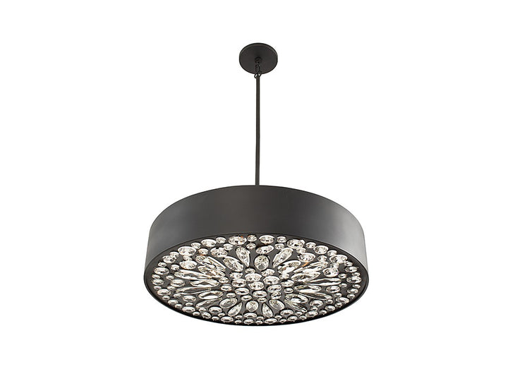 Savoy House Azores 7-1271-6-50 Pendant Light - Black Cashmere