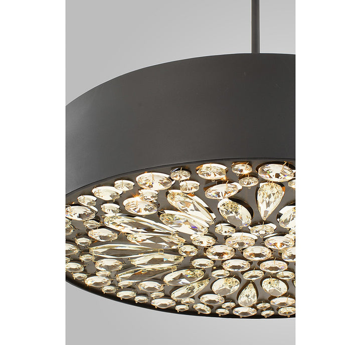 Savoy House Azores 7-1271-6-50 Pendant Light - Black Cashmere