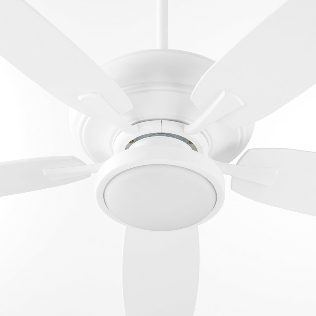 Quorum Apex Patio 190565-8 Ceiling Fan - Studio White