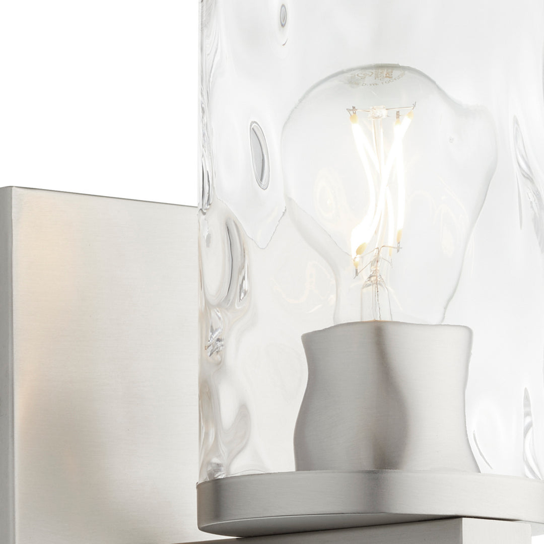 Quorum Steinway 5111-1-65 Wall Sconce Light - Satin Nickel