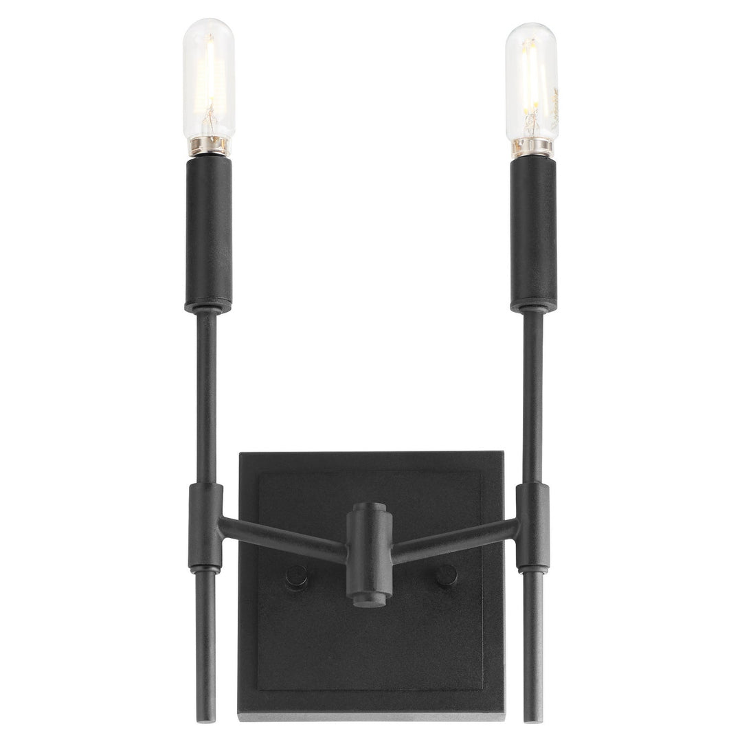Quorum Hamilton 563-2-59 Wall Sconce Light - Matte Black