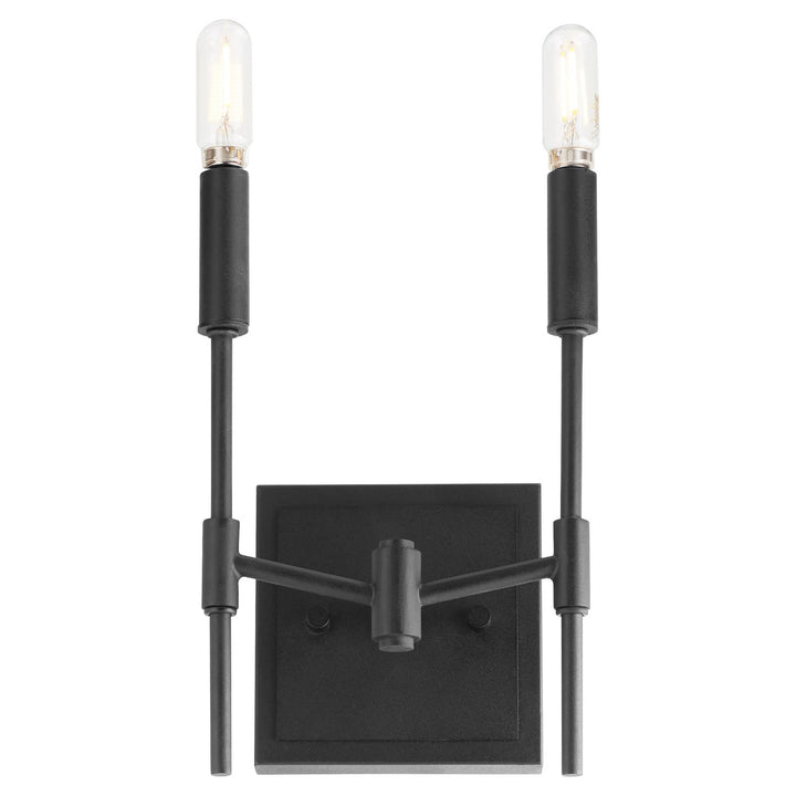 Quorum Hamilton 563-2-59 Wall Sconce Light - Matte Black
