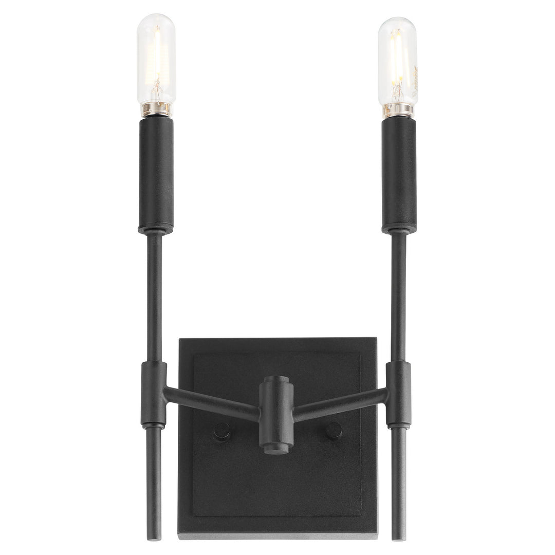 Quorum Hamilton 563-2-59 Wall Sconce Light - Matte Black