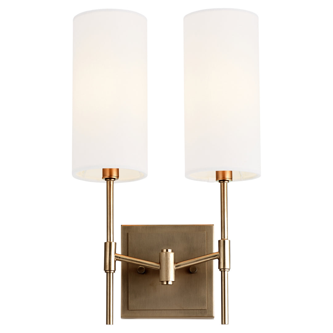 Quorum Hamilton 563-2-81 Wall Sconce Light - Dark Brass