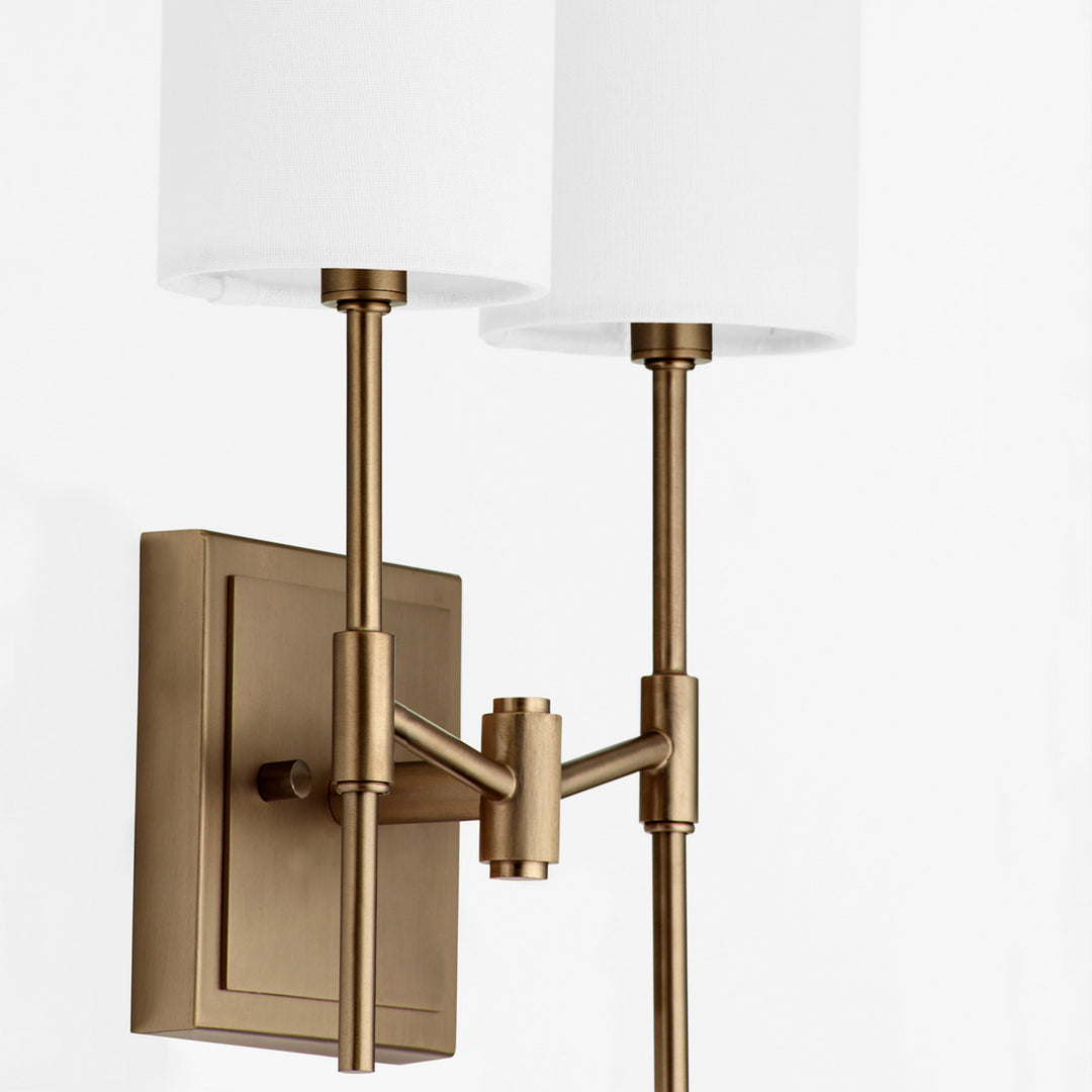 Quorum Hamilton 563-2-81 Wall Sconce Light - Dark Brass