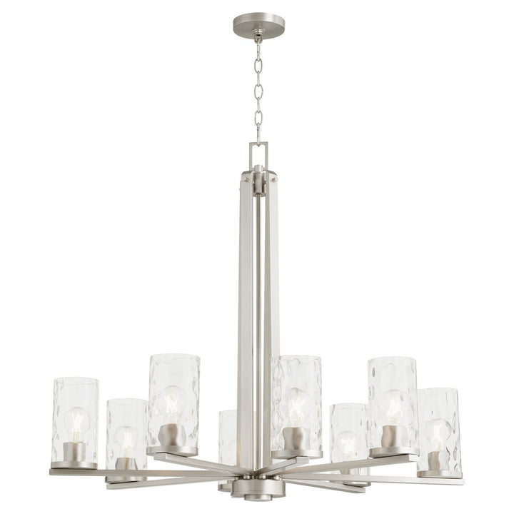 Quorum Steinway 6111-8-65 Chandelier Light - Satin Nickel