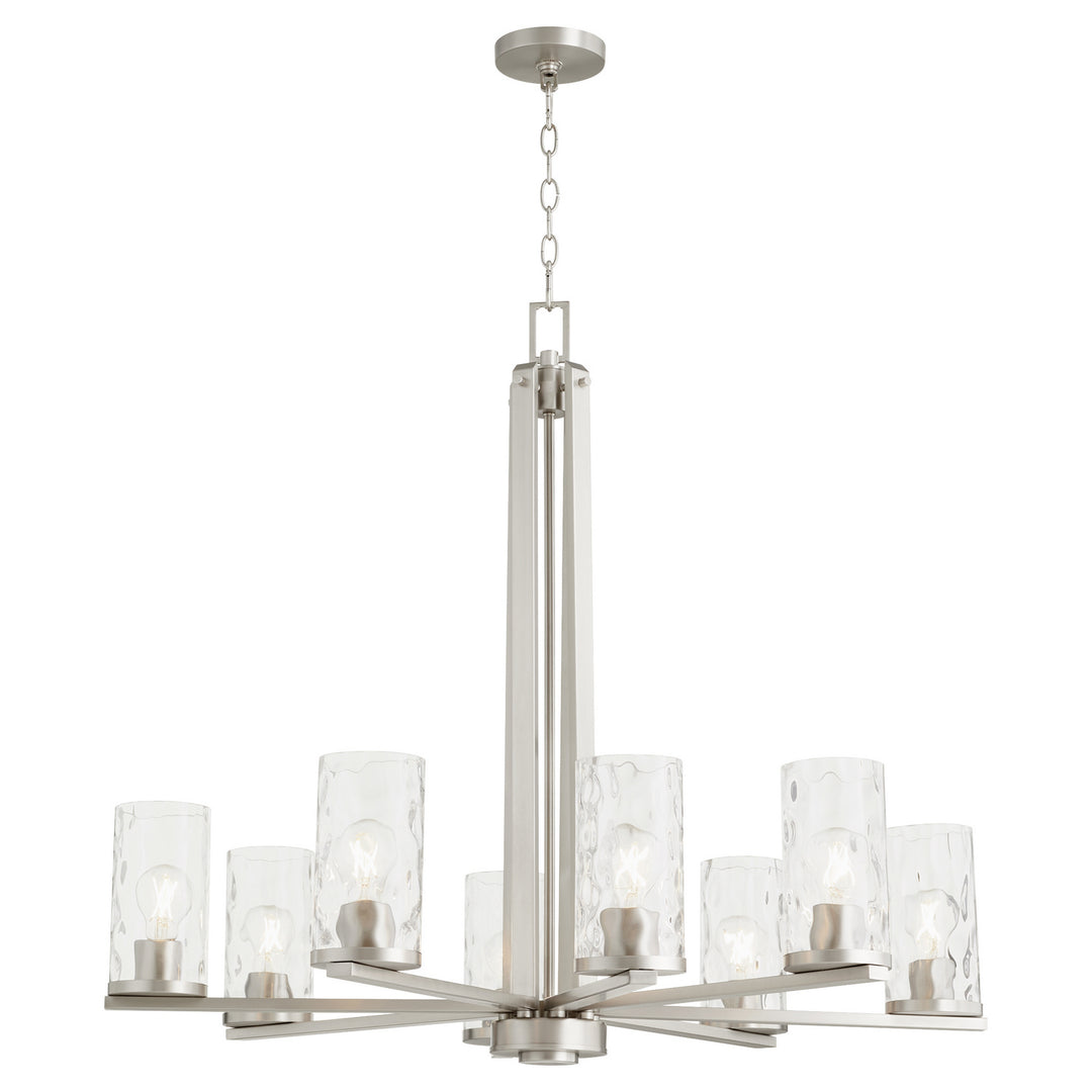 Quorum Steinway 6111-8-65 Chandelier Light - Satin Nickel