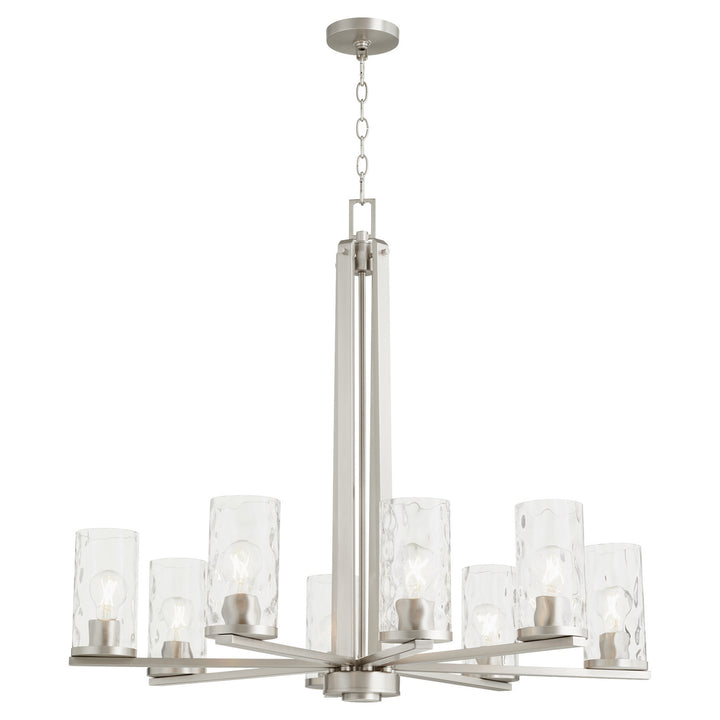 Quorum Steinway 6111-8-65 Chandelier Light - Satin Nickel