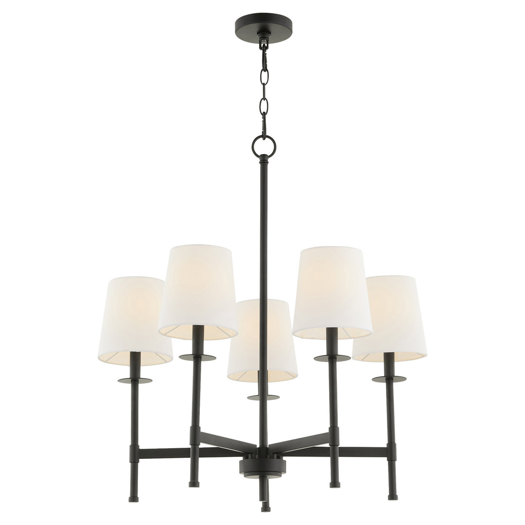 Quorum Belshaw 624-5-59 Chandelier Light - Matte Black